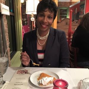 Ann Taylor blue petite cropped jacket